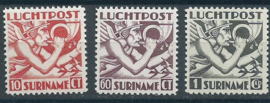 Suriname LP20/22 Mecurius Engelse druk  Postfris (2)