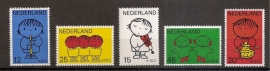Nvph  932/936 Kinderzegels 1969 Postfris