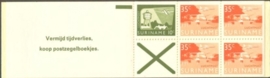 SR Postzegelboekje 1a Postfris