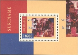 Suriname Republiek 1052 Blok Kinderzegels 1999 Postfris