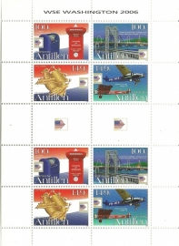 Nederlandse Antillen V1658/1661 Internationale Postzegeltentoonstelling Postfris
