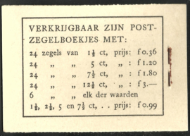 PZ 38-N 4 × 6 (Nvph 172/379/380/381) Roomkleurige Kaft (16)