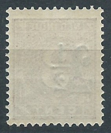 Nederlands Indië  38fb Hulpuitgifte (verschoven opdruk) Postfris (1)