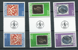 Suriname Republiek 656/658 TBBP A Int. Postzegeltent. Londen 1990 Postfris (4)