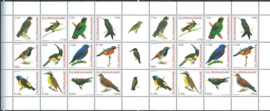 Suriname Republiek 1181/1192V Vogels 2003 Postfris (Compleet Vel)