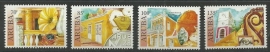 Aruba 376/379 Historisch Musea Postfris