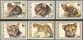 Suriname Republiek  844/849 WWF 1995 Postfris