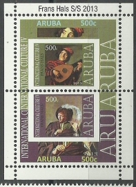 Aruba 687 Blok Frans Hals 2013 Postfris