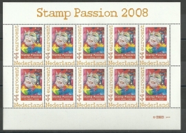 Persoonlijk Postzegelvel Stamp Passion 2008 Postfris (masker)