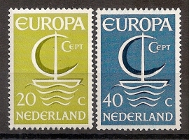 Nvph  868/869 Europa 1966 Postfris