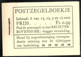 PZ 38-N 4 × 6 (Nvph 172/379/380/381) Roomkleurige Kaft ( 9)