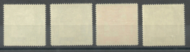 Nederlands Indië 205/210 Koningin Wilhelmina Postfris (1)