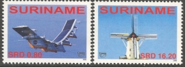 Suriname Republiek 1392/1393 UPAEP 2006 Postfris