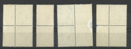 Nvph 270/273 Kinderzegels 1934 in paren Postfris (1)