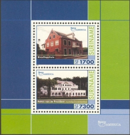 Suriname Republiek 1125 Blok U.P.A.E.P. 2001 Postfris