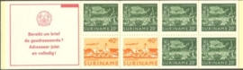 SR Postzegelboekje 3ap Postfris