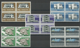 Nvph 920/924 Zomerzegels 1969 in Blokken Postfris