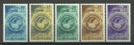 Suriname 511/515 Postfris