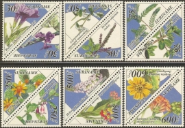 Suriname Republiek  832/843 Surinaamse Bloemen 1995 Postfris