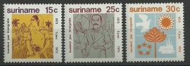 Suriname 600/602 Postfris