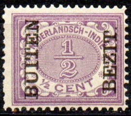 Nederlands Indië  81 ½ct Overdruk Buiten Bezit Postfris (2)