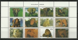 Nederlandse Antillen 1495/1506 Dieren 2004 Postfris