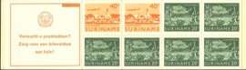 SR Postzegelboekje 3cq Postfris