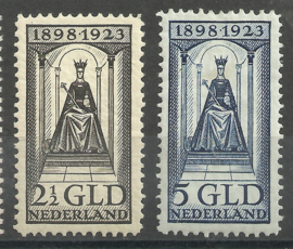 Nvph 121/131 Jubileum 1923 Ongebruikt ( 6)