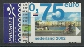 Nvph 2064 Eurozegel 2002 (Gestanst) Postfris