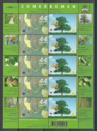 Nvph V2510/2511 Zomerbomen Postfris