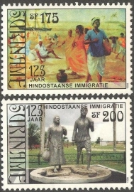 Suriname Republiek  991/992 125 Jaar Hindoestaanse Immigratie 1998 Postfris