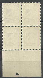 Nvph 240/243 Kinderzegels 1931 in blokken van 4 Postfris