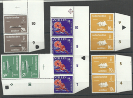 Kavel velrand bijzonderheden Nederlandse Antillen Postfris