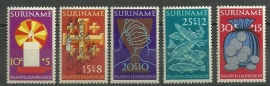 Suriname 579/583 Postfris