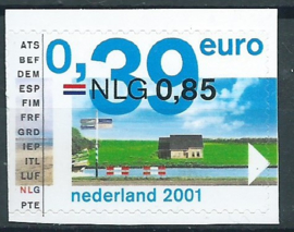 Nvph 1991 Eurozegel € 0,39 duaal (Uit PB geknipt) Postfris