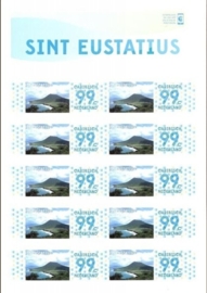 Caribisch Nederland   48V FXDC  Blok St. Eustatius  (10 × US $ 0,99) 2014 Postfris