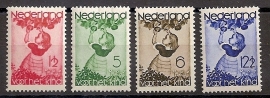 Nvph 279/282 Kinderzegels 1935 Ongebruikt