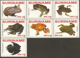Suriname Republiek 1586/1592 Kikkers 2009 Postfris