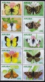 Aruba 812/821 Vlinders 2015 Postfris