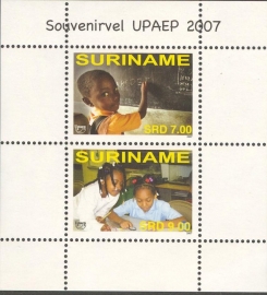 Suriname Republiek 1489 Blok UPEAP 2007 Postfris