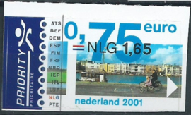 Nvph 1993 Eurozegel € 0,75 duaal (Uit PB geknipt) Postfris