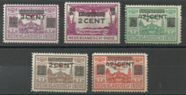 Nederlands Indië 211/215 Opruimingsuitgifte Postfris (3)