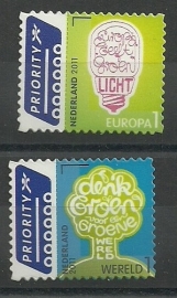 Nvph 2866/2867 Priorityzegels 2011 Postfris