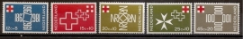 Nvph  889/893 100 Jaar Nederlandse Rode Kruis Postfris