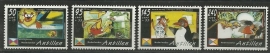 Nederlandse Antillen 1406/1409 Kinderzegels 2002 Postfris