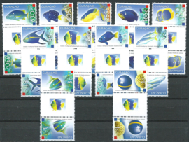 Curaçao Status Aparte    3a/13a Constitutie (Vissen) 2011 Postfris (2)