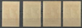 Nederlands Indië 1914 Internationaal Rubbercongres tentoonstelling Batavia Postfris (Sluitzegels)