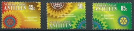 Nederlandse Antillen 651a/c Postfris (zegels uit blok)