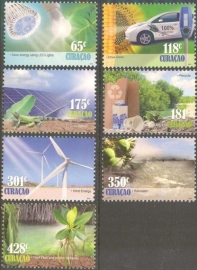 Curaçao Status Aparte 129/135 Go Green 2013 Postfris