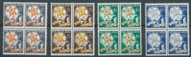Nvph 261/264 Kinderzegels 1933 in blokken van 4 Postfris (1)